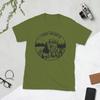Novelty I Hate People I Eat People Bear TShirt Unisex O Neck Pure Cotton T Shirts Camping Hiking Short Sleeve Tees Printed Clothes