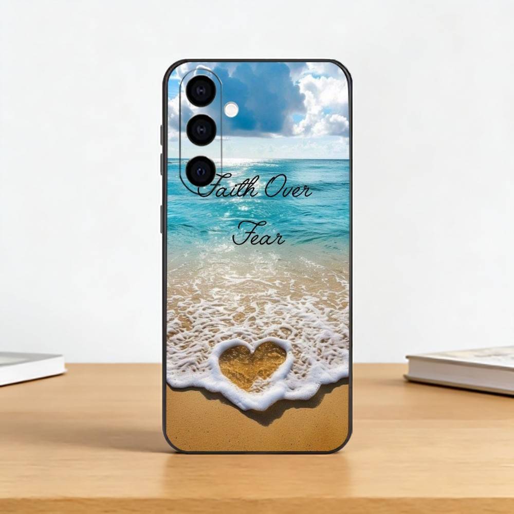 Bible Verse Christian Q-Quote Phone Case For Samsung Galaxy A73,A72,A71,A70,A53,A52,A51,Others Soft Black Cover