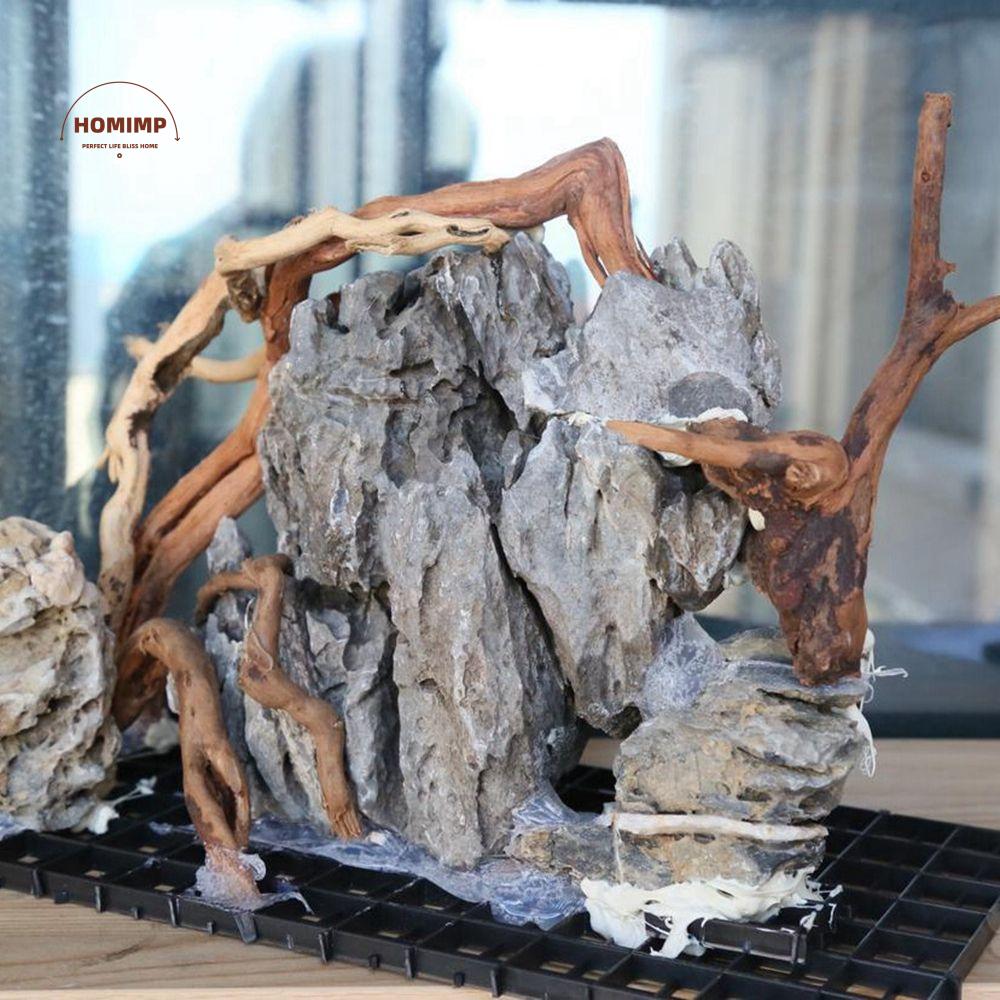 Wood N1N Landscaping Fish Tank Ornament Tank Background Aquarium Decoration Natural Trunk Plant Stump Driftwood Cuckoo Root