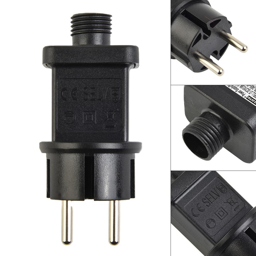 1pc LED Fairy Lights Power Supply Adapter Transformer Driver Plastic IP44 31V Max 3.6W EU LED Equipment Decor