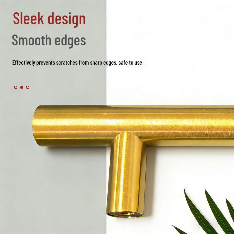 T-Shaped Stainless Steel Cabinet Door Handle