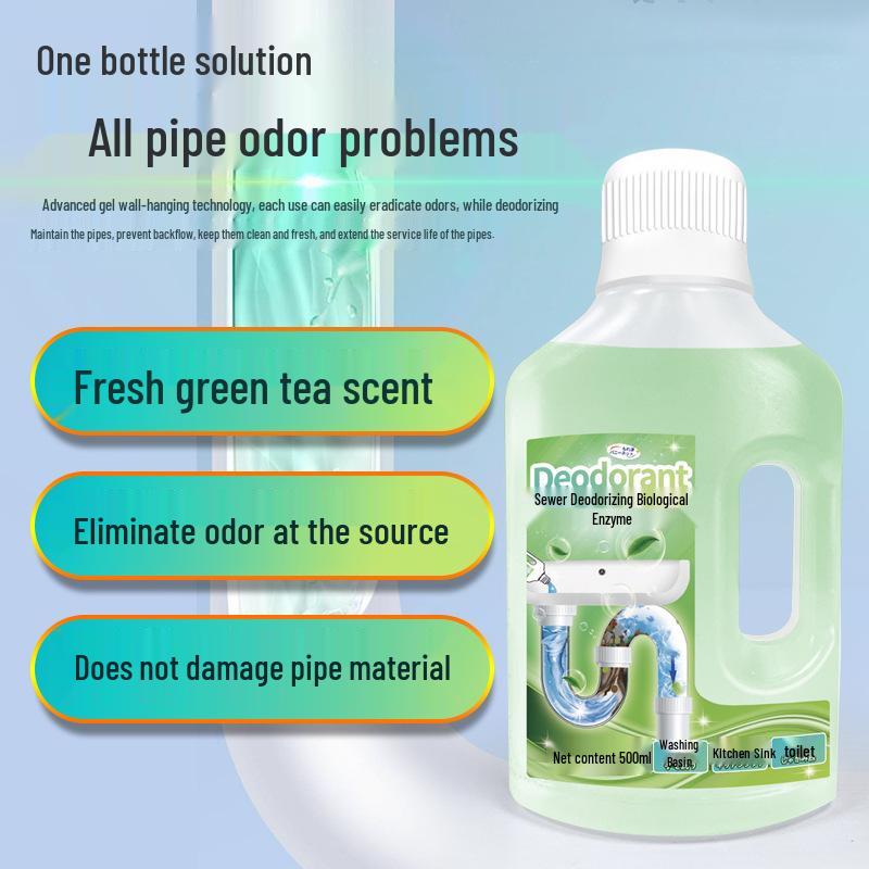 Sewer Backflow Odor Eliminator: Toilet, Bathroom, & Kitchen Deodorizer