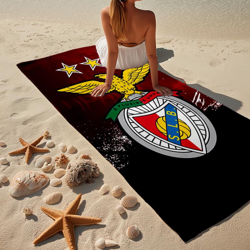 Football Club Eagle Beach Towel, Super Soft Microfiber, Gift for Her/Him, Birthday, for Pool, Beach, Travel, Home Decor Fan gifts
