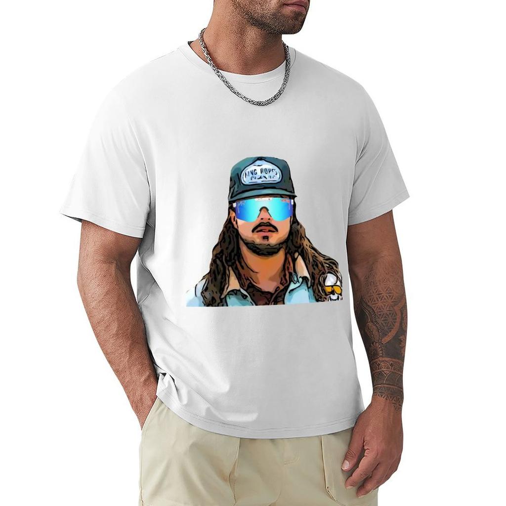 Ian Munsick TShirt Basic Crew Neck Short Sleeve Top