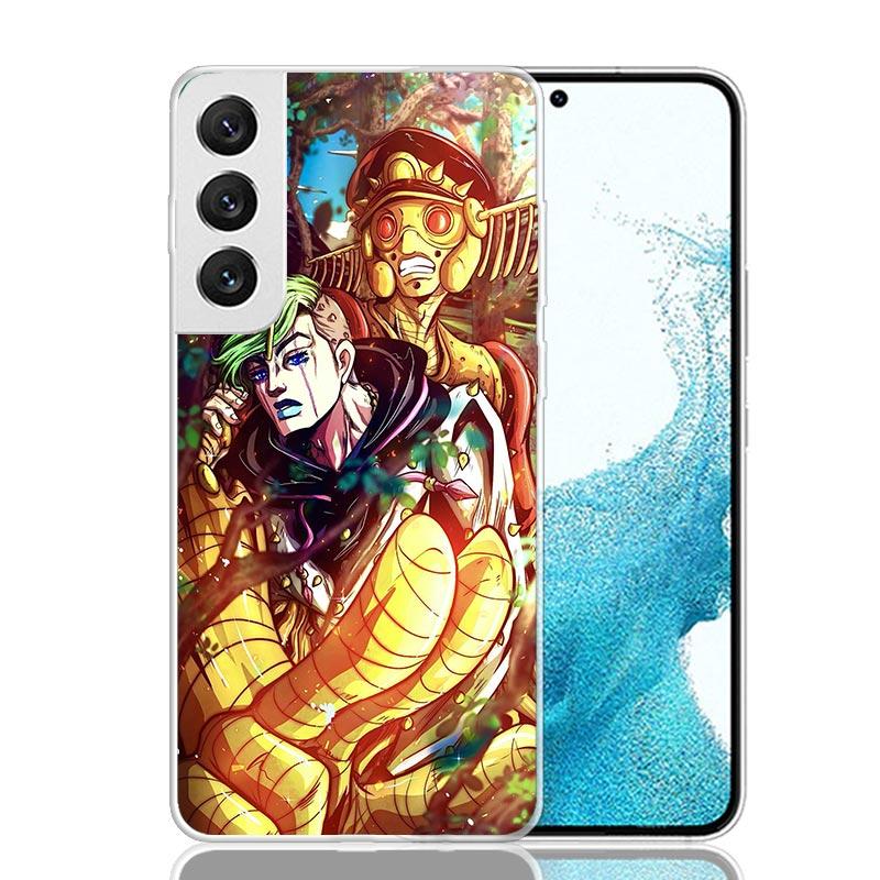 JoJo's Bizarre Adventure Cool Phone Case For Samsung Galaxy S26 S25 Edge S24 S23 FE S22 Ultra S21 Plus S20 + Fundas Cover Coque