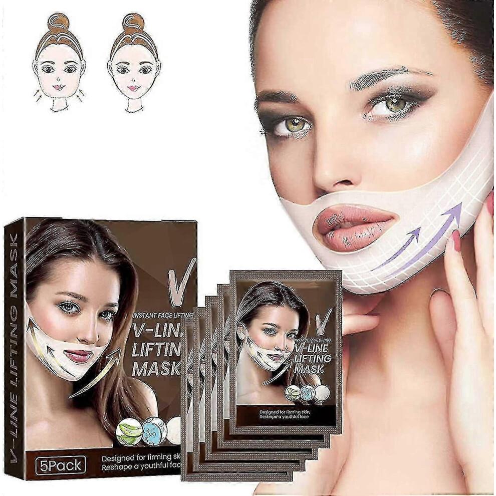 (2 Pack-10pcs) V-Line Lifting Mask Tape, Gesichtsstraffung für alle Hauttypen