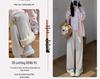 Maternity Lambswool Fleece-Lined Cotton Sweatpants | Autumn/Winter Loose Fit | Cuffed & Wide Leg Styles
