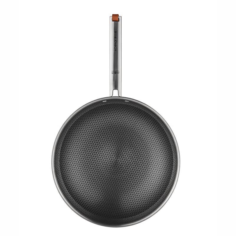 Kombach Kamaiwei 3-Layer 32cm Honeycomb Stainless Steel Wok