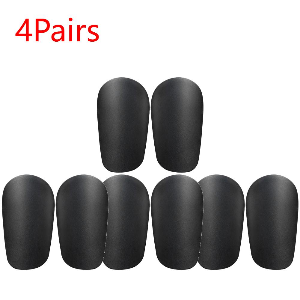 1-4Pairs Mini Shin Pads Wear-resistant Shock Absorbing Soccer Leg Protector Lightweight Portable FootballTraining Shank Board