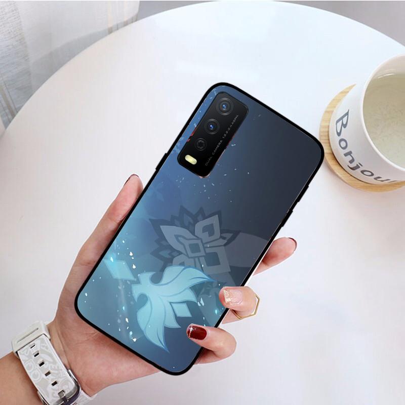 Genshin Impact Namecard Phone Case for VIVO Y31 Y21 Y70 Y21S Y20 Y72 1907 Y12 Y11S Y53S Y33S Y55 Y76 Y51 Y15S Y01