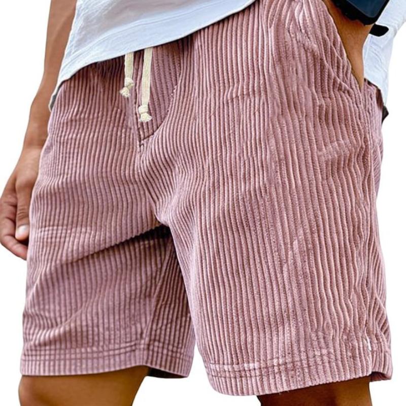 Herren Retro Modische Schnür-Freizeitshorts Mit Sorgfältig Entworfenen Taschen, Leichter Stretchstoff