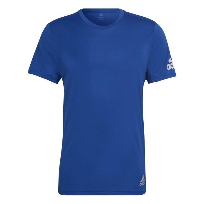 Maillot De Course - Adidas - Run - Bleu Royal - XS - AEROREADY