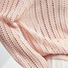 JOY SPEAKER Openwork Breathable Knit Top
