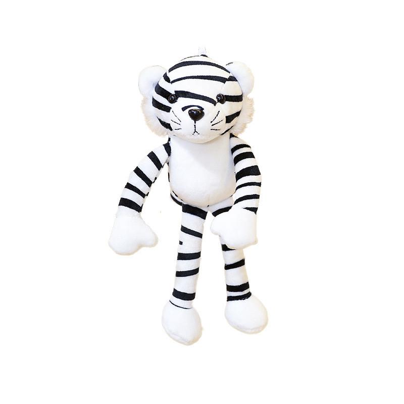 Tiger Year Plush Keychain With Soft Cotton Filling For Lucky Charm And Bag Decor