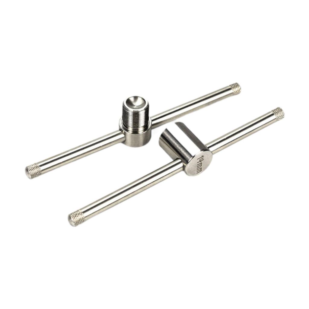 Cue Tip Press Tool Cues Stick Tip Shaper Practical Sturdy Stainless Steel Cue