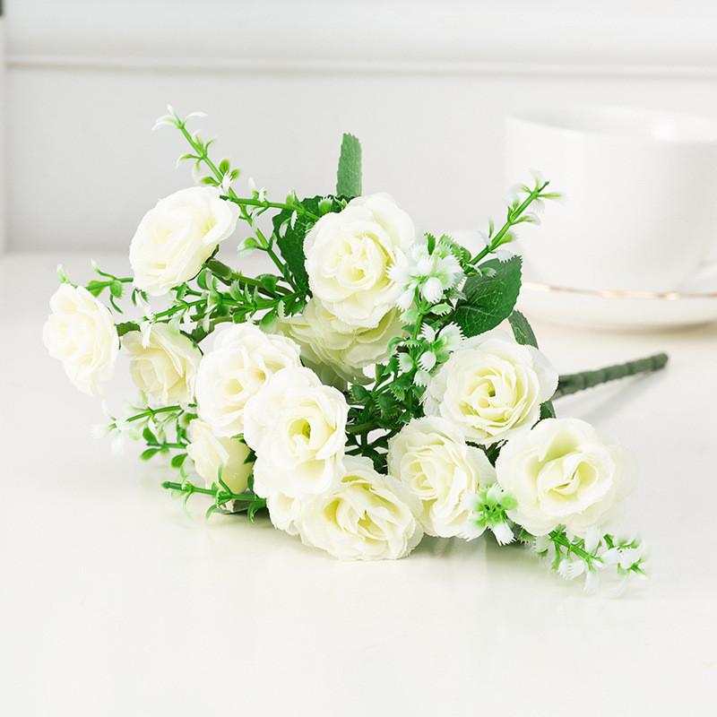 Rose Flower Simulation Wedding Supplies Home Flower Arrangement Decorations