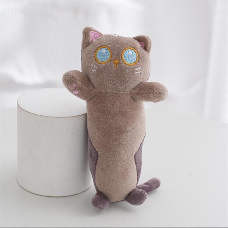 

16 см Милые плюшевые игрушки для кошек с голубыми глазами Мягкая хлопковая кукла Игрушка Рождественские подарки Подарки на день рождения для девочек 11cm-30cm