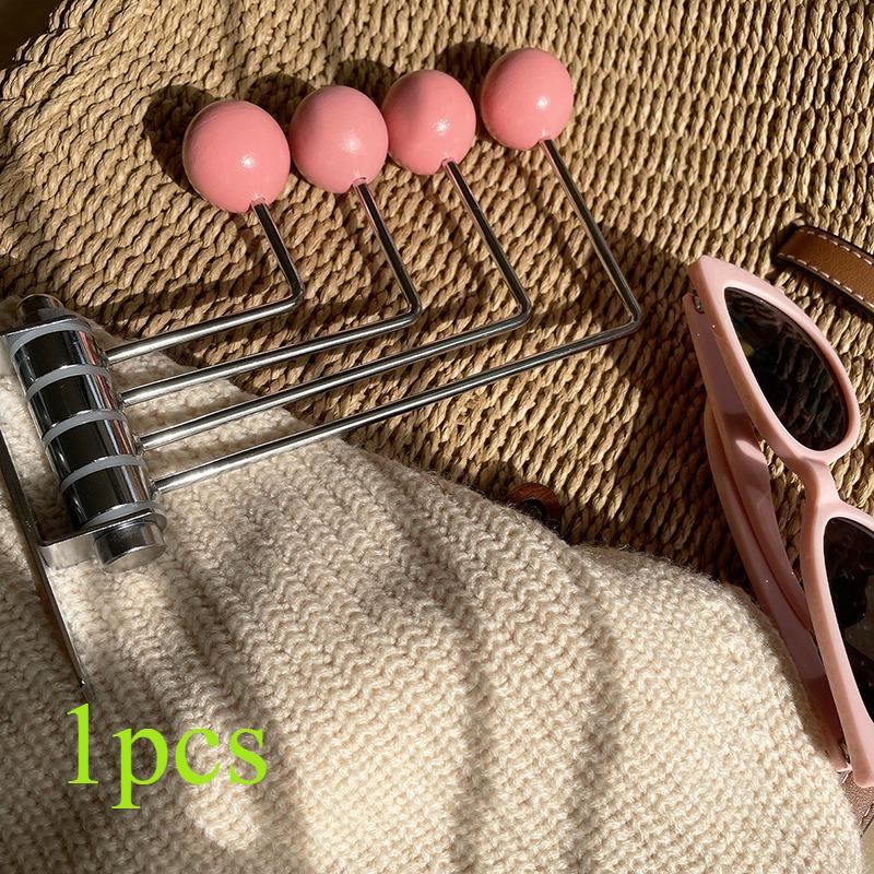 Multifunctional Rotate Hanger Vintage Coat Hook Rotatable Storage Retro Decoration Homestay Clothing Store Dessert Iron Hook