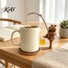Whimsical Garden Decor Fishing Friends Tea Bag Holder, Cute Resin Teabag String Keeper, Animal Decorative Rest Decor, Fun Kitchen Counter Accessory,