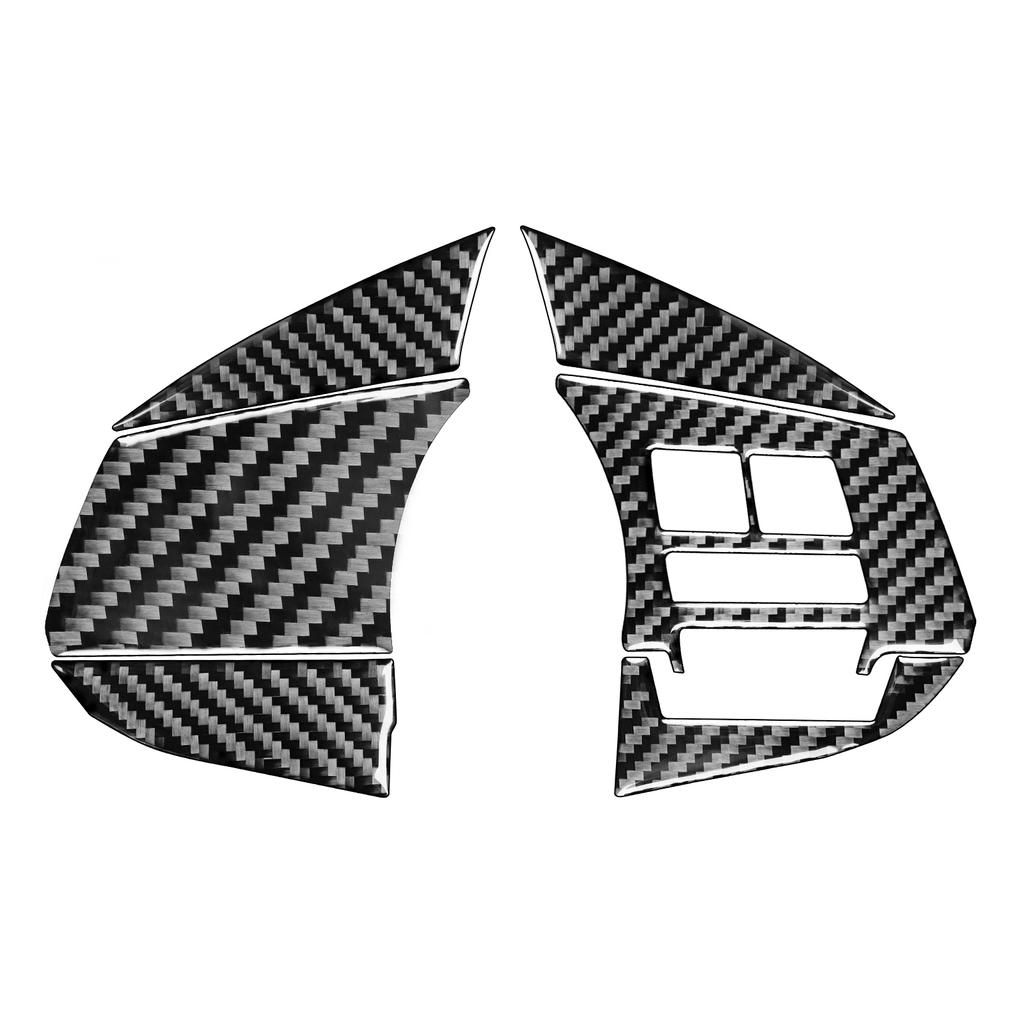 For Subaru Legacy Outback 2010-2014 Carbon Fiber Stickers Central Control Gear Shift Knob Box Panel Car Interior Accessories