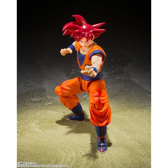 TAMASHII NATIONS S.H.Figuarts Dragon Ball Super Super Saiyan God Son Goku -Saiyan God Made Possible