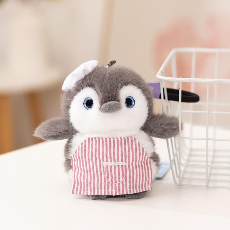 Penguin Plush Toy With Bowtie For Kids Cute Animal Stuffed Doll Gift For Children