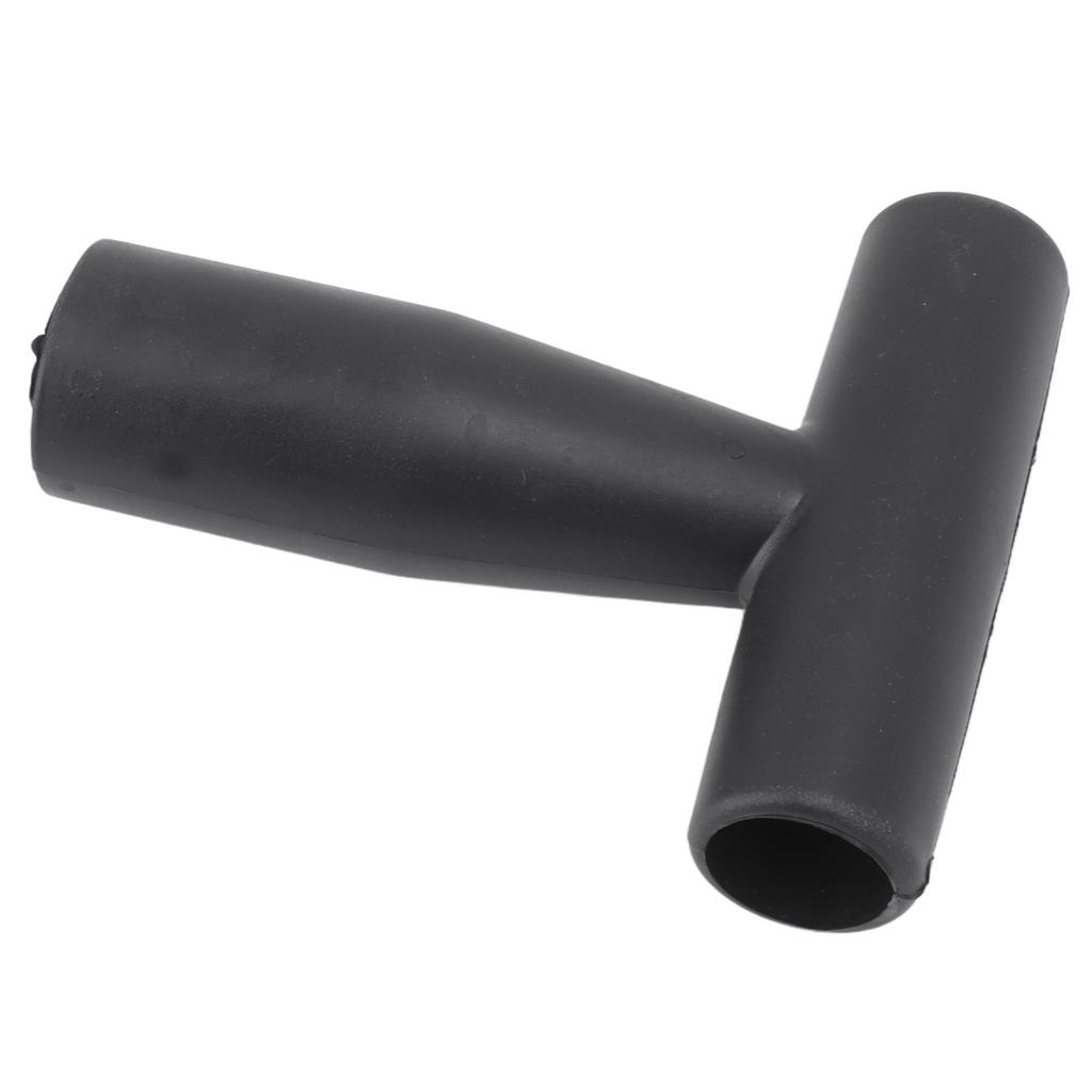 T Grip Shovel Handle Plastic Strong Lightweight Non Slip Snow Shovel Handle 3.4cm Inner Diameter