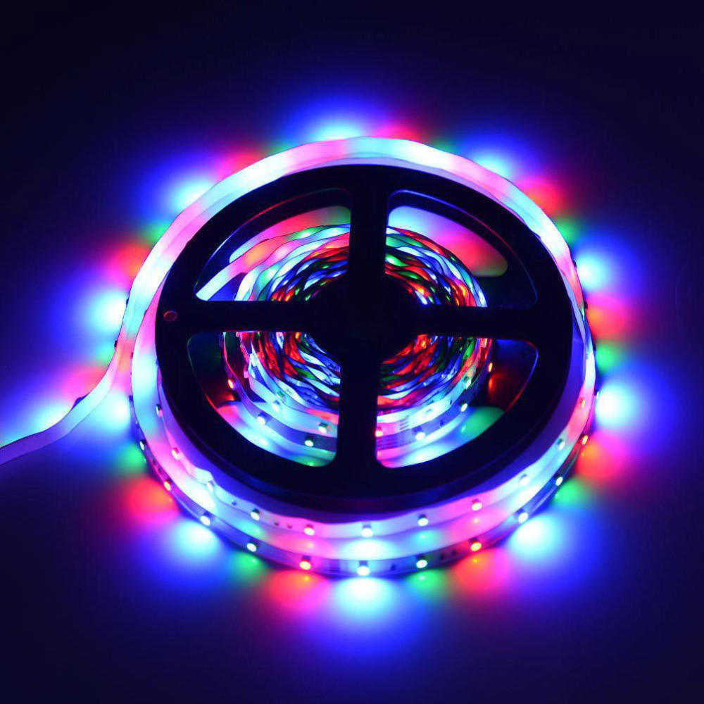 5M RGB 2835 300Led SMD Flexible Light Strip Lamp+44 Key IR Remote Controller