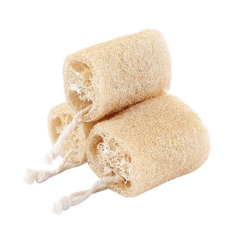 Natural Loofah Kitchen Scrubber Cloth for Dishes and Pots