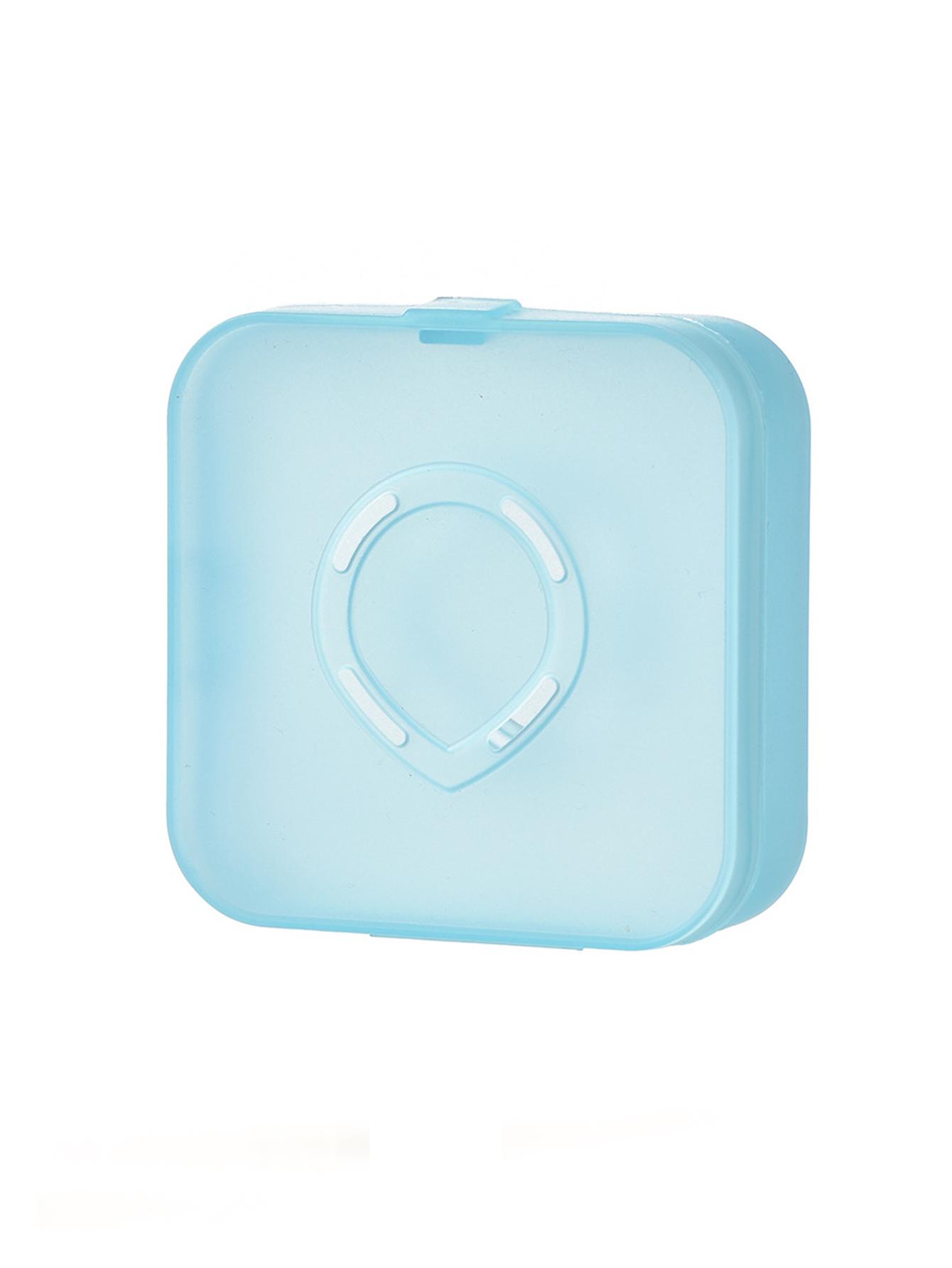 

1 шт. портативная камера пустая воздушная подушка косметическая пуховка коробка для макияжа контейнер с пудрой спонж для BB крема тональный крем синий