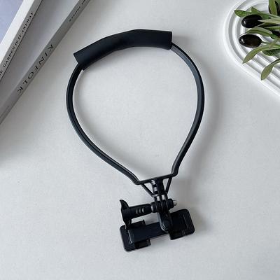 Neck Holder Lazy Phone Stand For Iphone 16 15 14 13 Pro Max Samsung Xiaomi Outdoor First Angle Vlog Recording Selfie Bracket