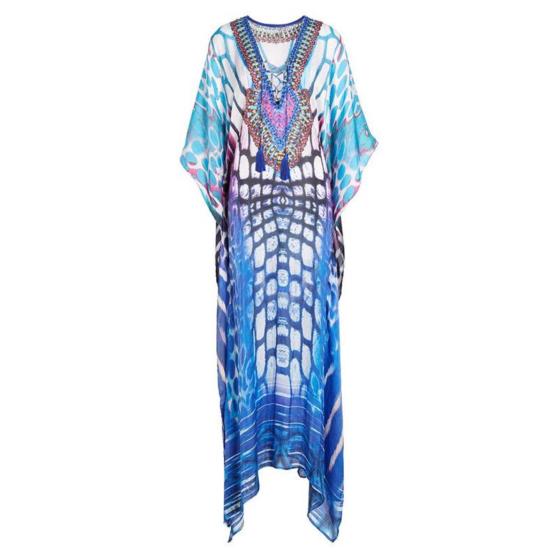 European-American Beach Cover-Up Dress: Available In 29 Colors
