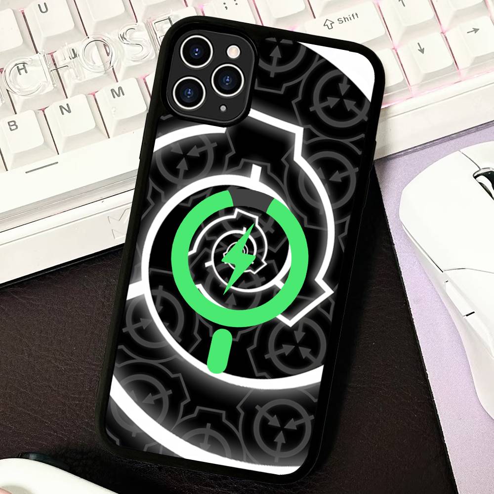

Classic Popular Scp F-Foundation Phone Case For IPhone 13 14 15 11 12 16 17 Pro Max Plus For Magsafe Magnetic Shell iPhone 12pro max