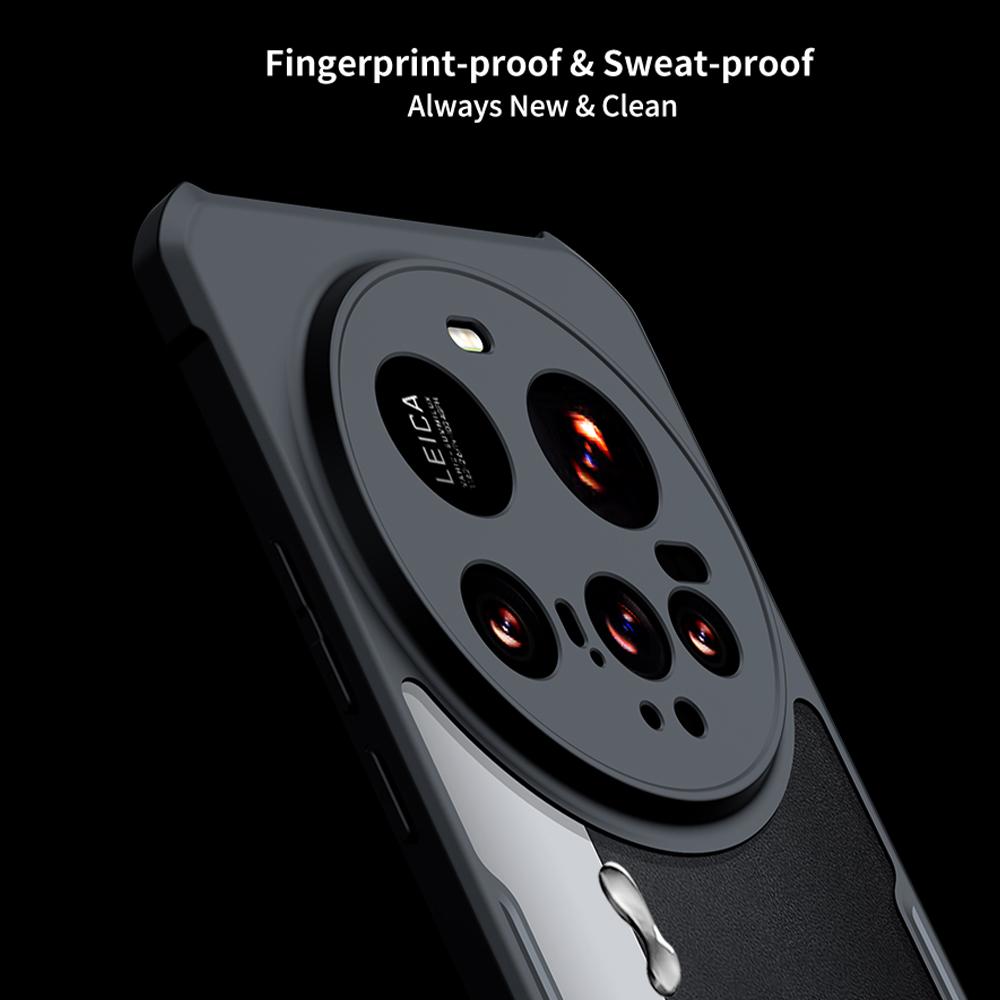XUNDD Pro Xiaomi 15 Ultra Pouzdro Odolné proti pádu TPU + Akryl Průhledná Zadní strana Kryt Telefonu
