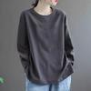 Long-sleeved T-shirt Spring and Autumn New Style Versatile Loose Round Neck Top