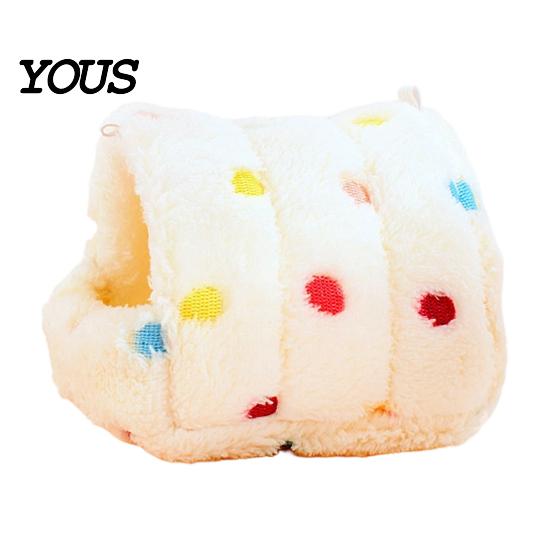 Small Animal Hiding Place Winter Plush Hamster Bed, Cozy Hanging Hammock, Warm Hideout Cave Breathable House Animals Cage Accessory for Sugar Glider,