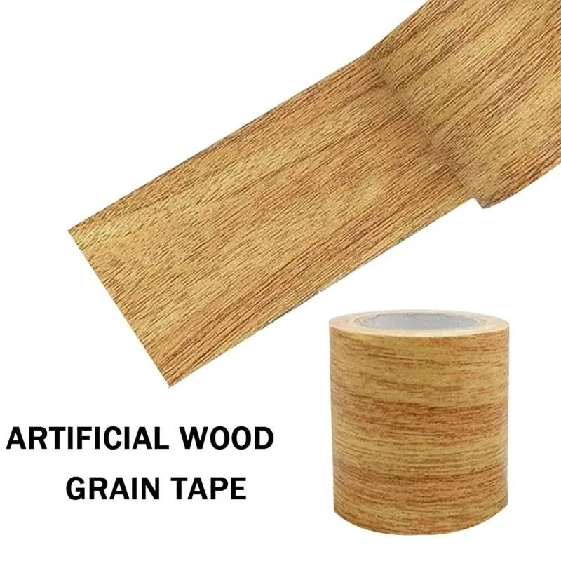 1pcs 5.7X4.57m for Home Furniture Tape Floor Sticker Roll Waterproof Self Adhesive Tape Wood Grain Tape Chocolate Oak Tape NEW
