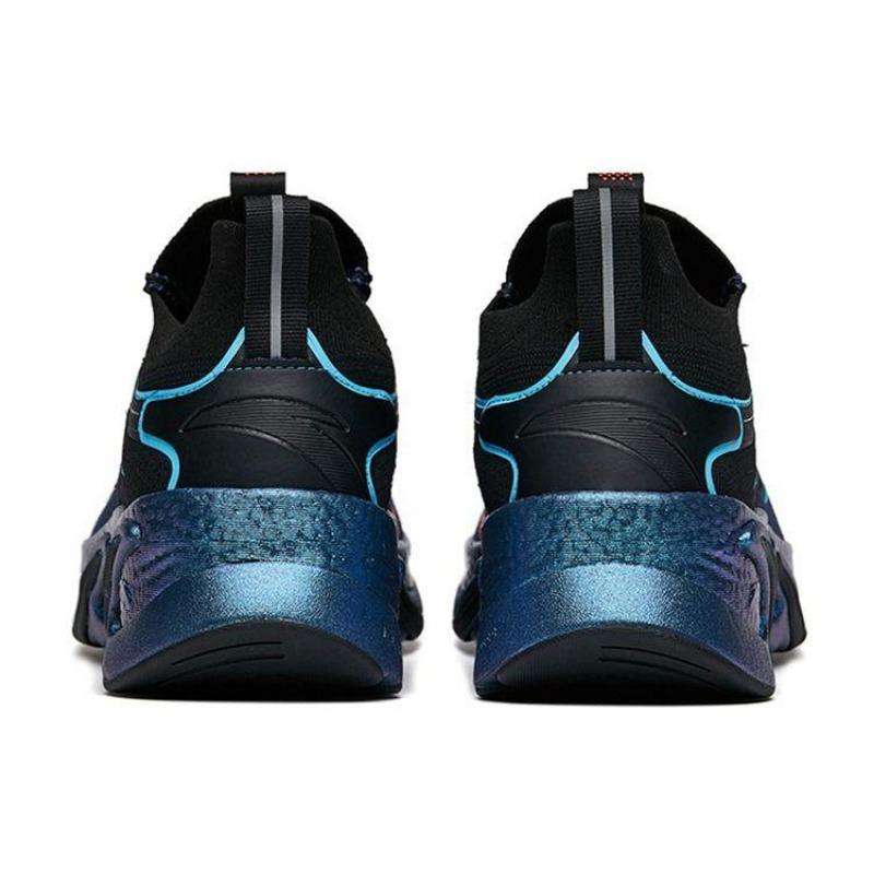 Anta Running Series men low-top running shoes blue/black 112145596-2