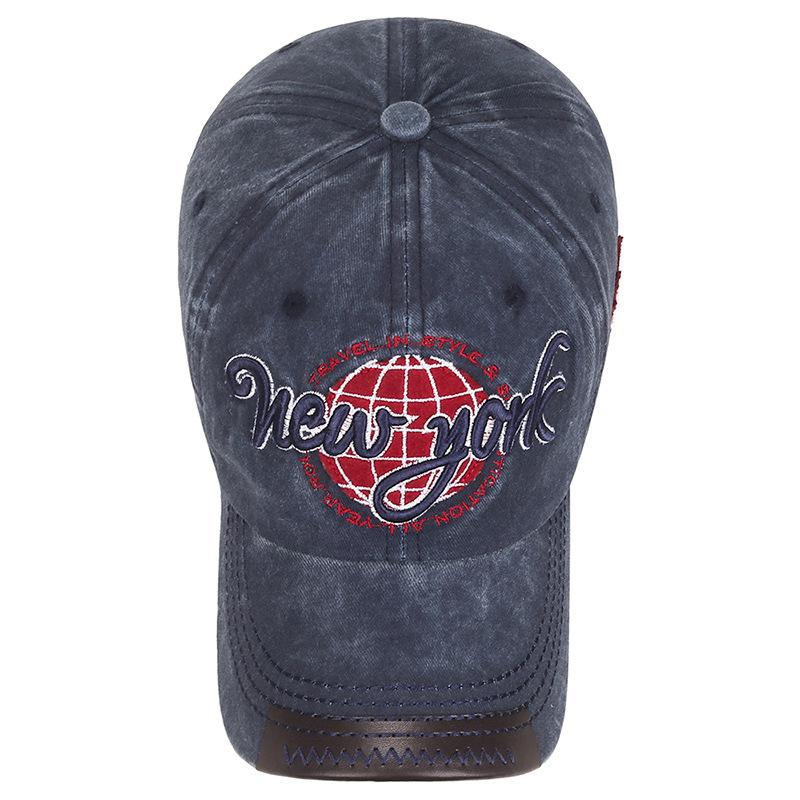 European and American Style New Soft Top Washed Old Sunshade Baseball Cap Men's and Women's Casual Adjustable Hat