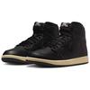 Jordan Air Jordan 1 High Top Vintage Basketball Shoes Men's Black Asian Version DZ5485-002