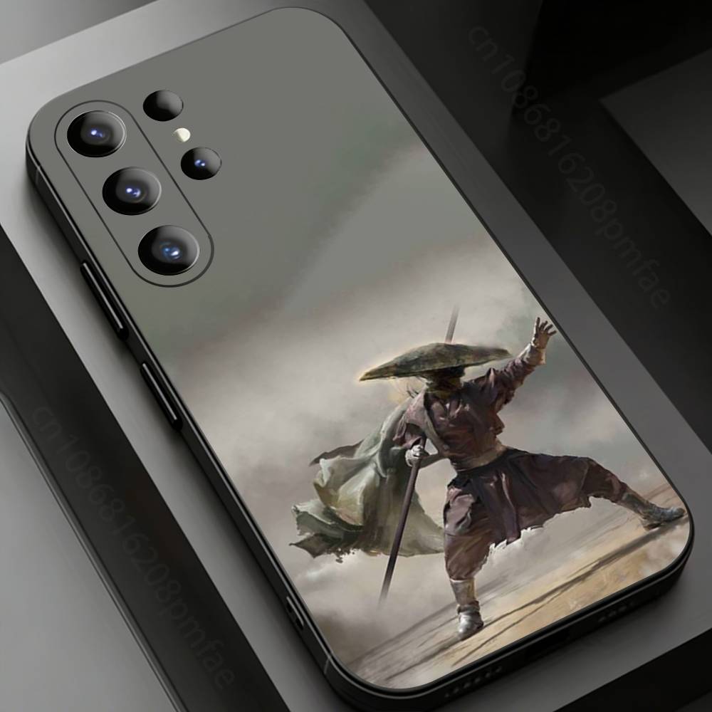 Chinese Martial Arts Heroes Phone Case for Samsung Galaxy S20,23 Ultra S24,22 Plus S25,26,21FE TPU Cover