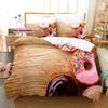 Mis Pastelitos Bedding Set Single Twin Full Queen King Size Bed Set Aldult Kid Bedroom Duvetcover Sets Anime bed sheet set