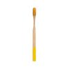 Custom Logo and Packaging Color Painted Round Handle Adult Soft Bristle Eco Biodegradable Bamboo Toothbrush