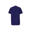 Nike Logo Basketball Print Short Sleeve T-Shirt Kids Tops Blue DD9645-590