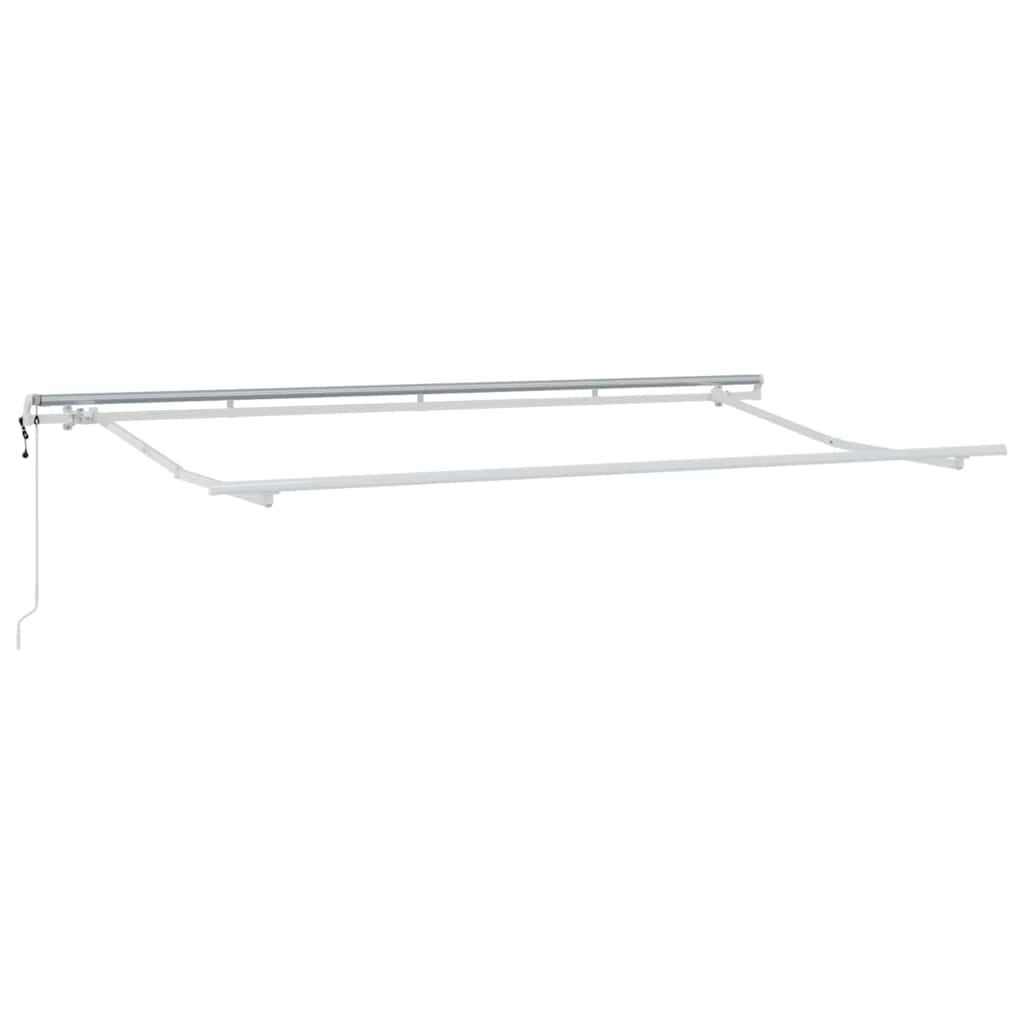 Retractable Awning Yellow 350 x 200 cm Fabric
