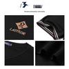 MONTAGUT Men's Summer Silk Blend Embroidered Knit T-Shirt