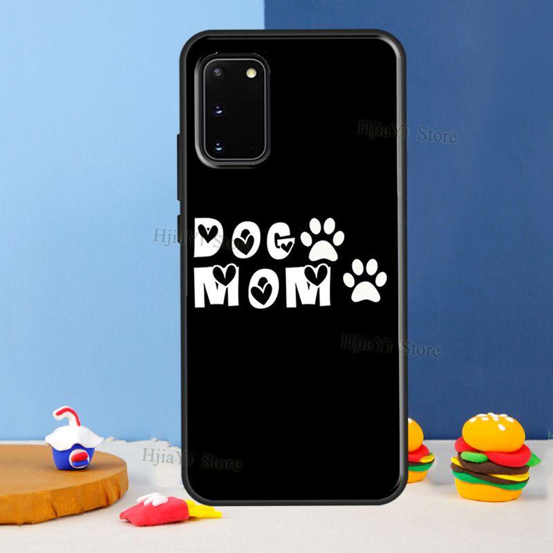 Dog Foot Print Paw Colorful Pattern For Samsung Galaxy S21 S22 Ultra S20 FE Note 20 Ultra S8 S9 S10 Note 10 Plus Phone Case