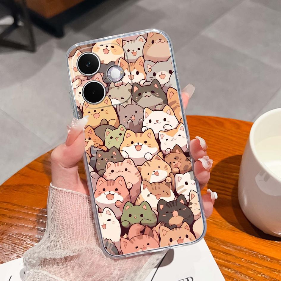 For Oppo A 5 A 5 Pro 5G Phone Case Beautiful Koi Pattern Clear Slim Silicone TPU Premium Protection Cover For OppoA5 A5Pro Funda