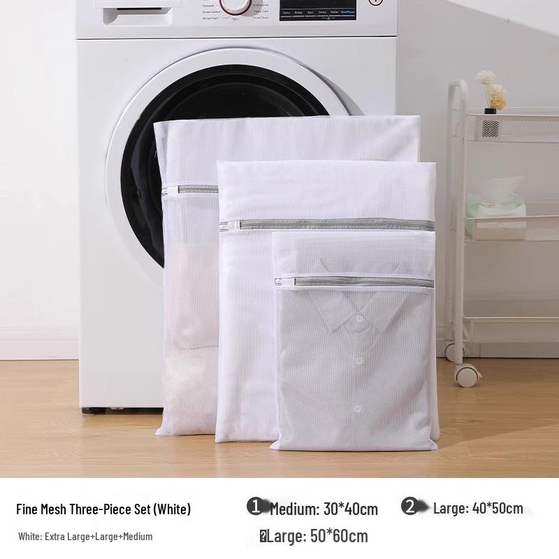 

Экологичный мешок для стирки деликатного белья из мелкой сетки – Без флуоресцентных отбеливателей, утолщенный защитный мешок для машинной стирки