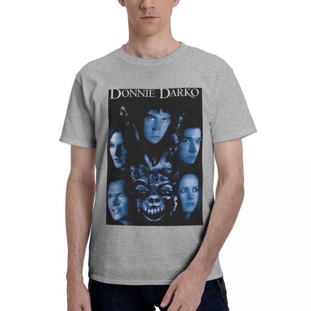 Donnie Darko V3 Movie Poster Jake Gyllenhaal DTG 100 Cotton Casual Breathable Confortable T Shirt Designer Clothes Men Mens